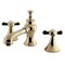 Kingston Brass KC7062BEX 8" Widespread Bathroom Faucet, Polished Brass KC7062BEX - alternate 1